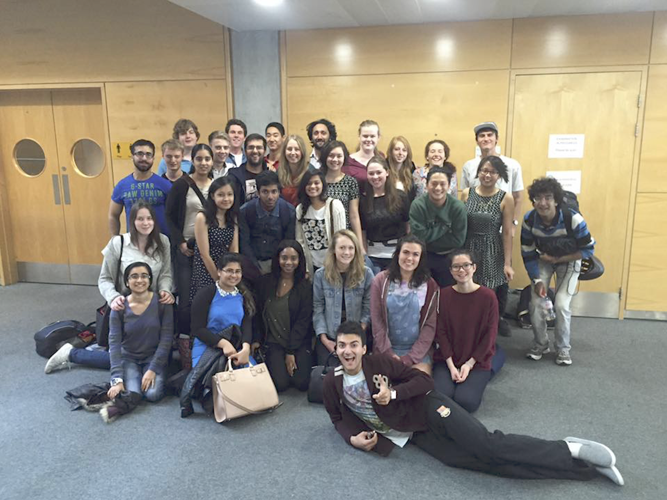 The Biomed Class of 2016. Still at the back (Jul 2016) 