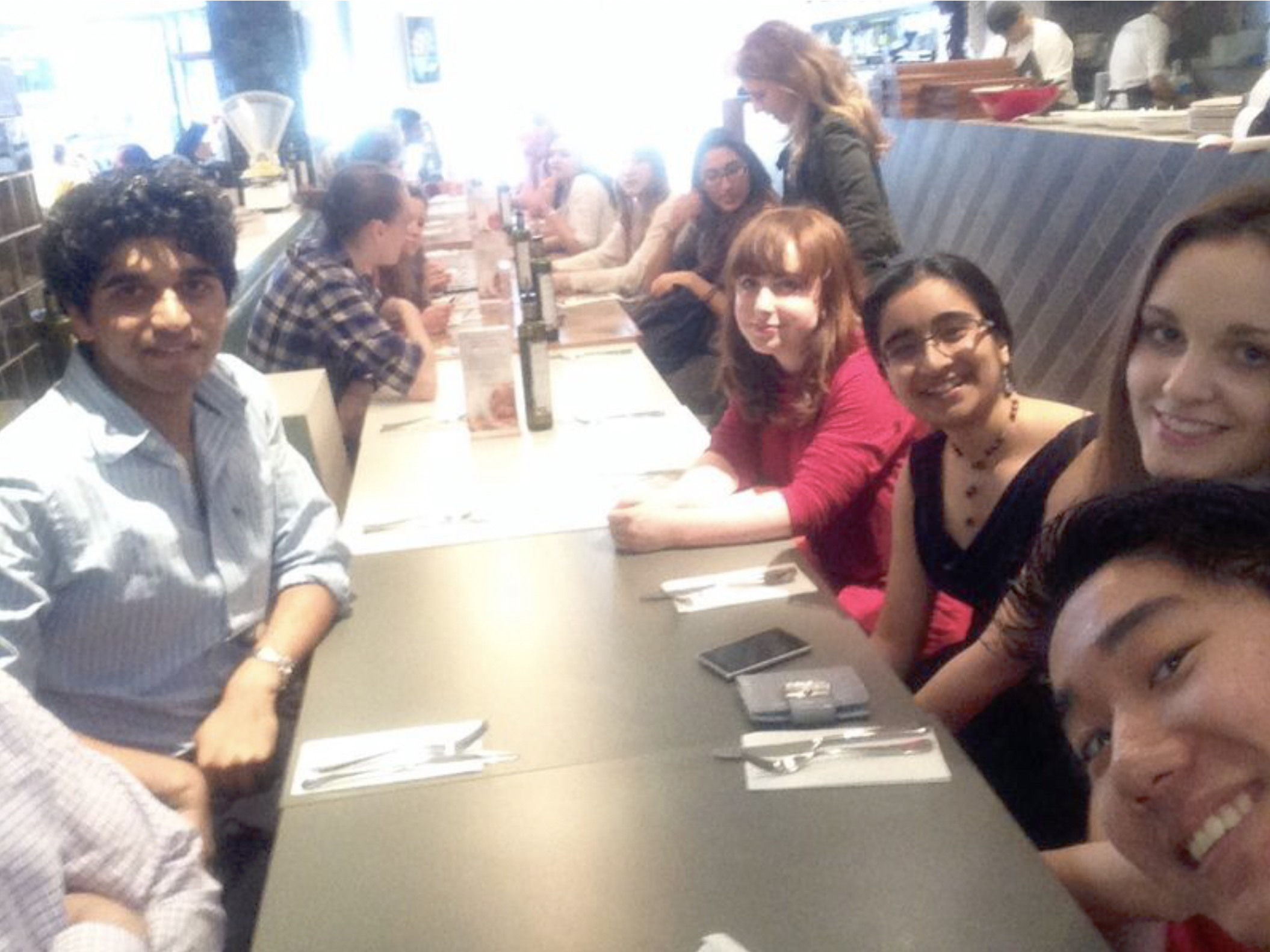 First year at Imperial (just off camera) (2014) 