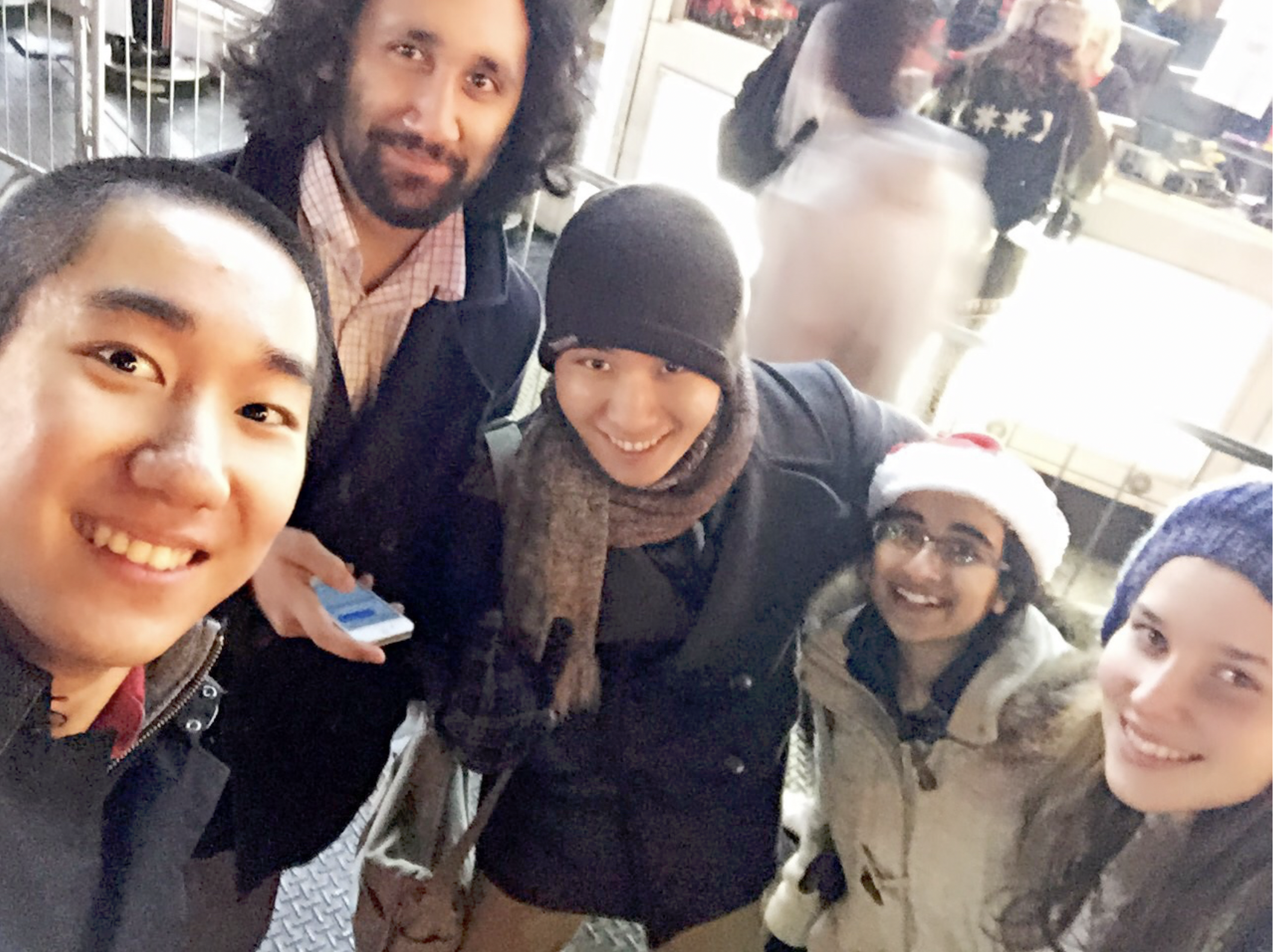 At Winter Wonderland in Hyde Park (Dec 2014) 