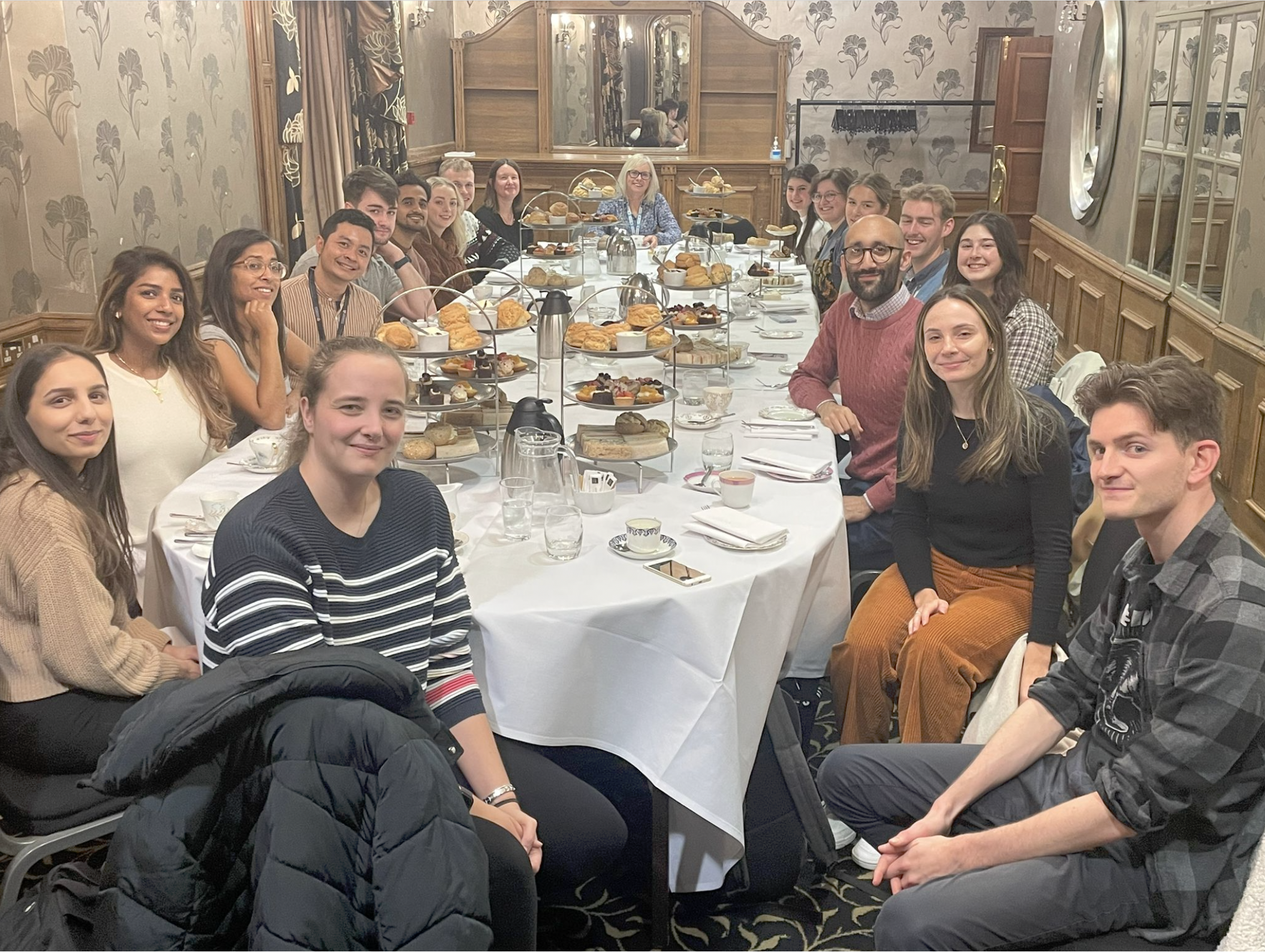 Nice fancy lunch with the MRC AIM bunch (Nov 2023) 